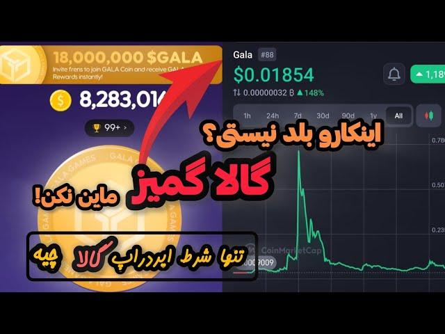 نحوه کانکت والت / اتصال به کیف پول گالا گیمز