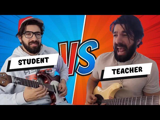 Guitar Teacher VS. Student: Compilation