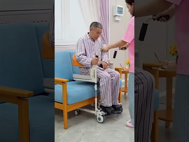  Elderly Patient Transfer Lift Handicapped Wheelchair - Product Link in Bio ( # 1207 ) ‪