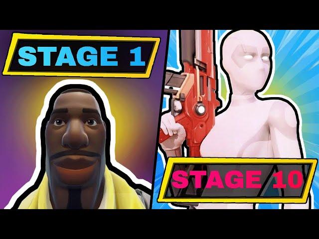 The 10 Stages of EVERY Fortnite Player