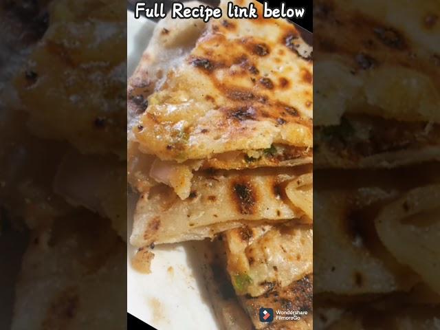 Stuffed naan recipe  garlic naan and butter naan full video link :- https://youtu.be/zSWnJNBC9xQ