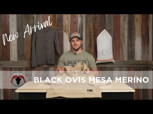 Introducing the BlackOvis Mesa Merino Pullover