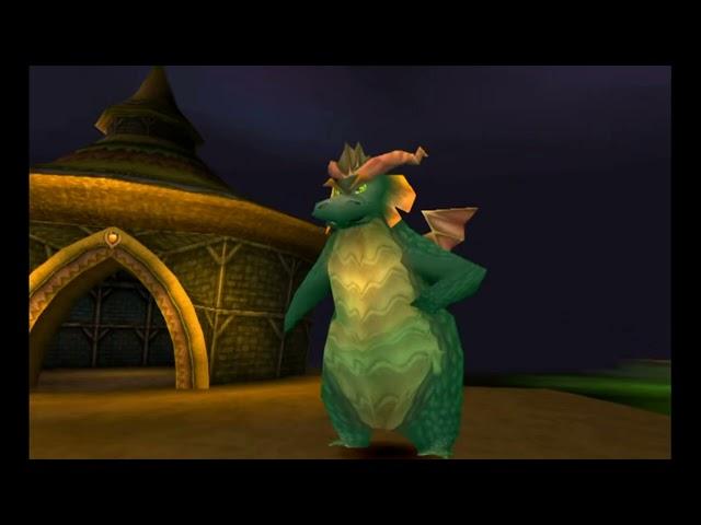 Spyro the Dragon Music - "Beast Makers Home" with Rain (For Sleeping, Studying, etc)