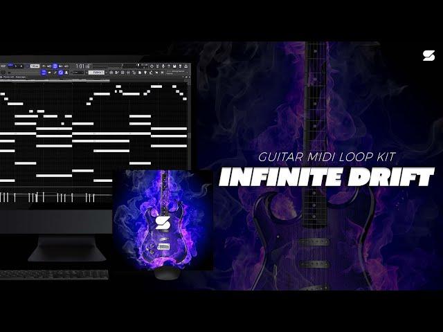Guitar Midi Loop Kit 2025 - INFINITE DRIFT (JUICE WRLD, BLINK 182, TRIPPIE REDD) Guitar Midi Pack 