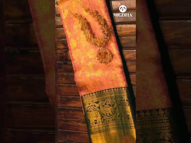 Pure kanchi pattu saree | latest Kanchipuram silk saree | latest collection of premium saree-Mugdha