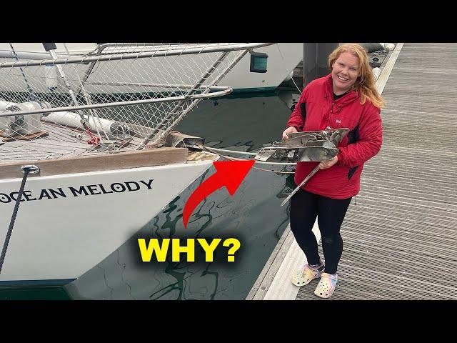 We removed this important part of our boat! Why?