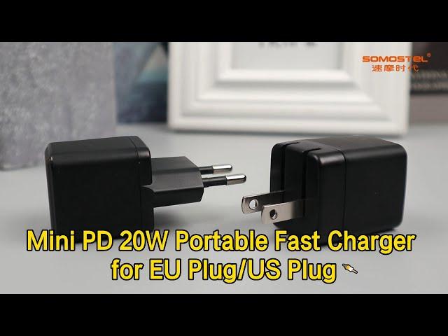 PD 20W Mini Portable Fast Charger or EU Plug/US Plug