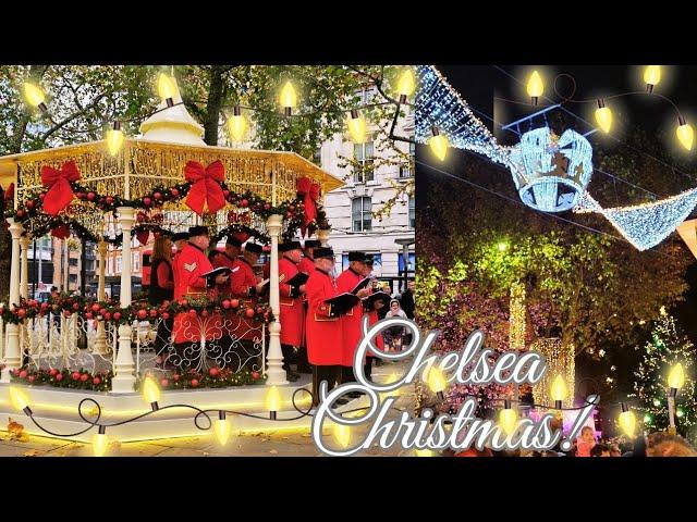 The Chelsea Christmas Lights Switch On! A Day of Festive Traditions!