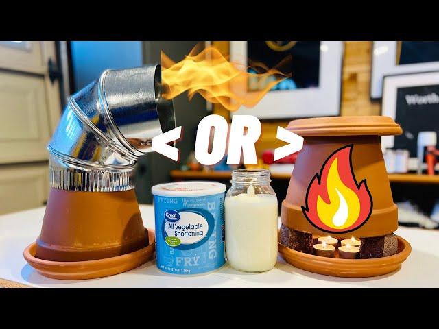 How to Build a Terra Cotta Pot Heater in 2 Different Styles: Best Radiant Heater For Cold Weather