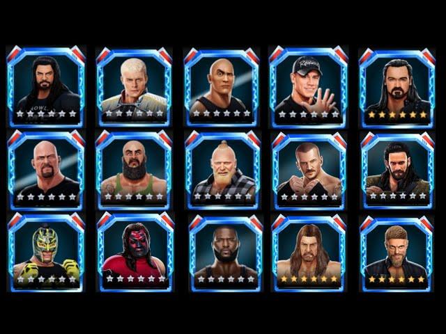 WWE Mayhem All 6 Star Super Signature Moves