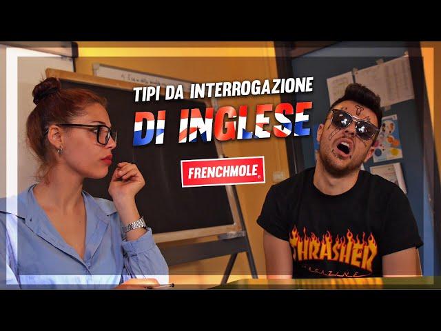 TIPI DA INTERROGAZIONE di  INGLESE