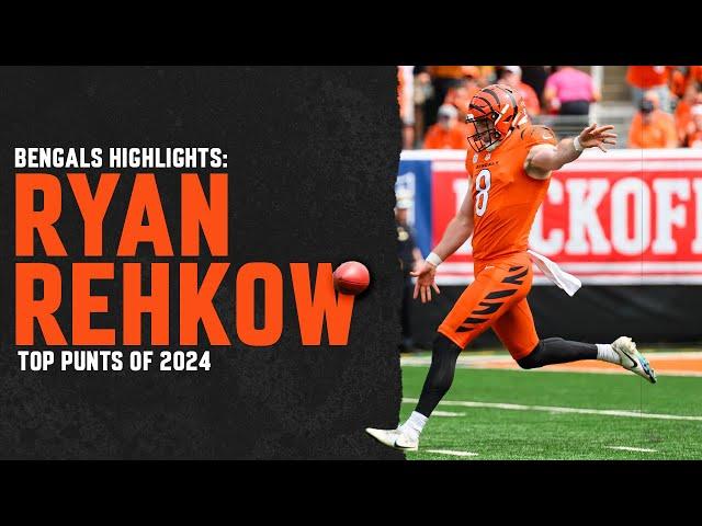 Ryan Rehkow's BEST PUNTS of 2024 | Bengals Highlights