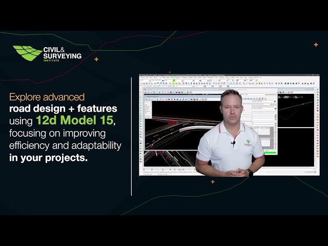Master Civil Design Features with 12d Model 15 – Enrol Now!