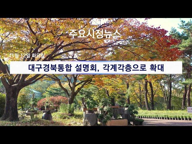 [대구시(시장 홍준표)]241112 대구시정뉴스 2024 - 212호