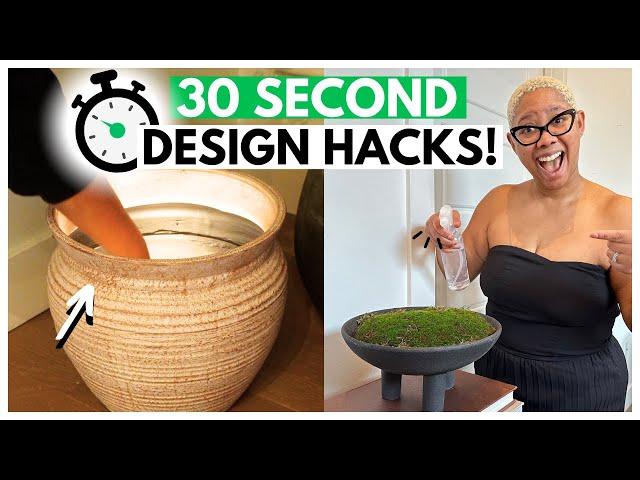 30 Second Affordable Home Hacks that Look Luxurious!