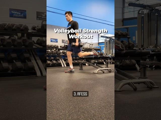 Volleyball Strength Workout