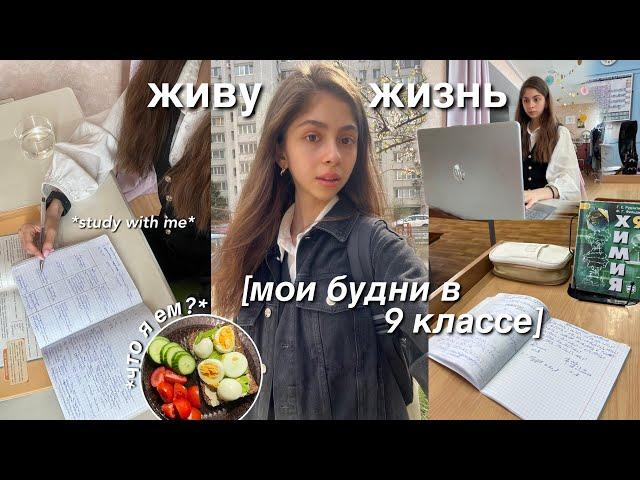 daily vlog | моя жизнь в 9 классе, учеба, уход за собой, подготовка к экзаменам