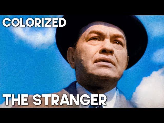 The Stranger | COLORIZED | Crime Movie | Edward G. Robinson | Drama