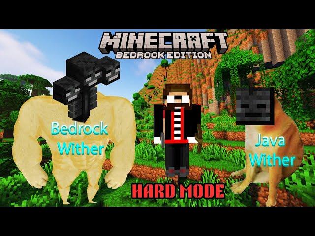 Beating Minecraft Bedrock Wither in Hard Mode || Tamil LAN Gaming