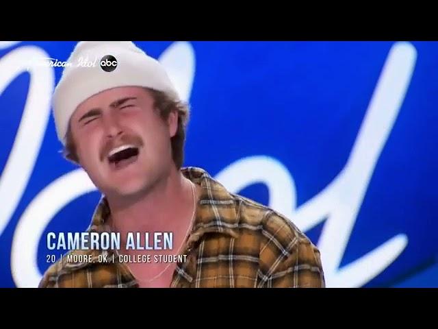 Season 20 American Idol Cameron Allen "Blind Audition"