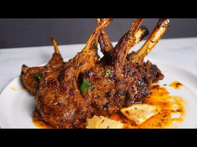 Extra Juicy and Easy Oven Baked Lamb Chops Recipe. You'll never make these any other way!