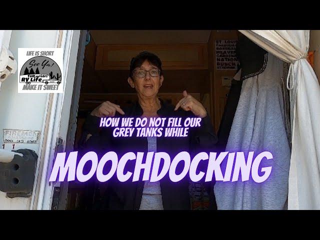 We Use A 10 Year Old RV Lock @RVLock Water Conservation While Moochdocking