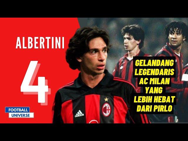 Kisah Demetrio Albertini Gelandang Kreatif AC Milan