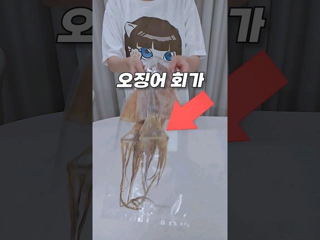 가성비 오징어회 꿀팁 (아마도)