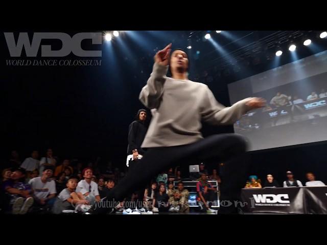 RUSH BALL vs Les Twins FINAL HIPHOP WDC 2019 World Dance Colosseum #WDC