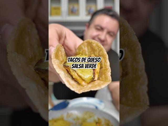 Tacos de Queso Panela en Salsa Verde! #freddsters #letsmakeit #cooking #easyrecipe #tacos #cocina