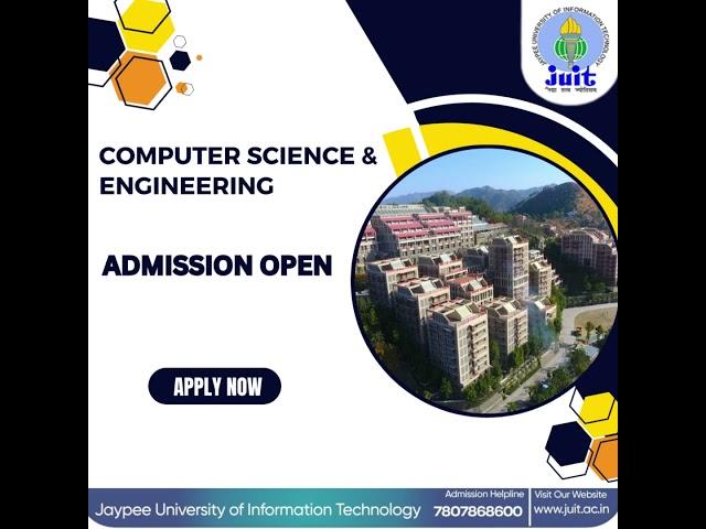 #jaypeeuniversity #juit #computerscienceengineering