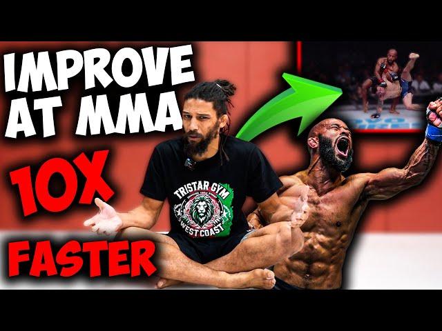 How To Improve At MMA Faster Than Everyone Else | Coach Kajan Johnson UFC #mma