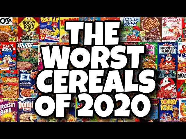 TOP 5 WORST CEREALS of 2020 | SUPER CEREAL SUNDAY