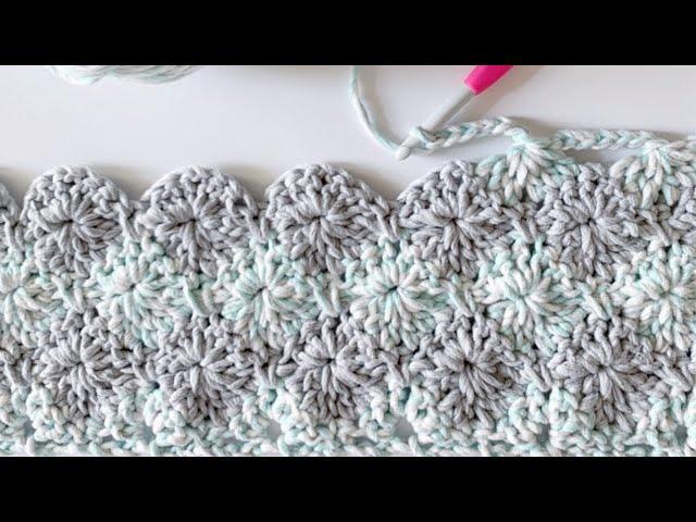 Crochet Harlequin Stitch Blanket