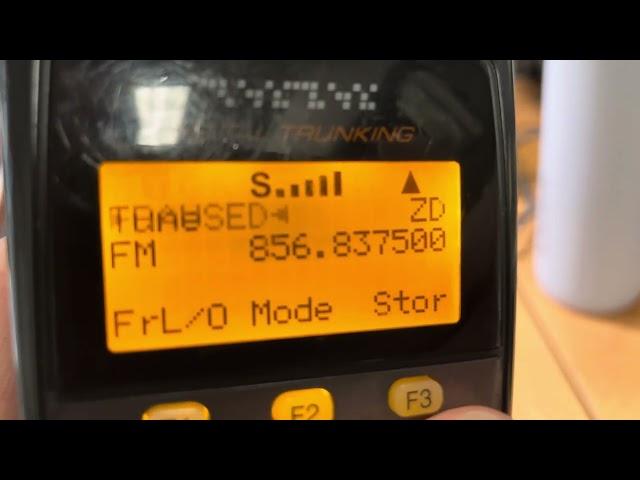 856.8375 MHz FM [CSQ] Trunking System Failsafe Mode 2 Beeps Every 9 Seconds - 19 November 2024