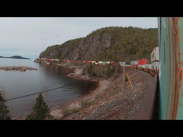 Train Hopping Around Lake Superior - CP Mactier to Schreiber