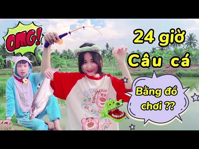 Trần Vy Vy Tập 1 | 24 Giờ Sống Tại Hồ Câu Cá Khổng Lồ