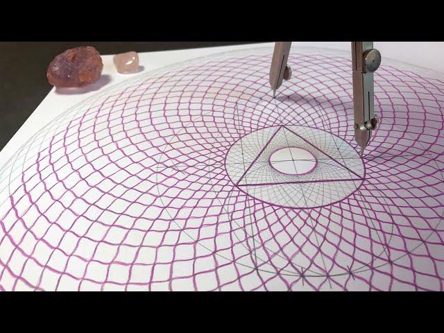 How to Draw the Crown Chakra Using Geometry