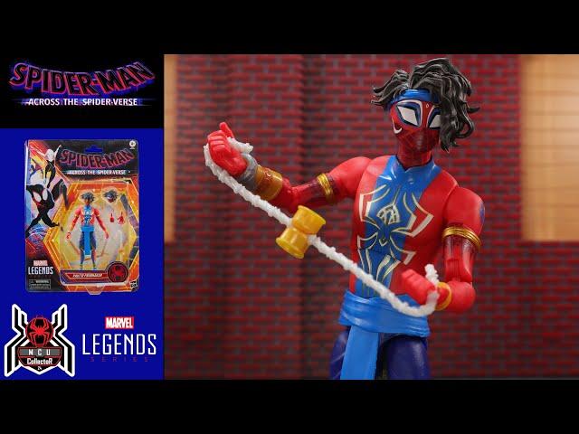 Marvel Legends PAVITR PRABHAKAR Spider-Man India Across the Spider-Verse Wave 2 Movie Figure Review