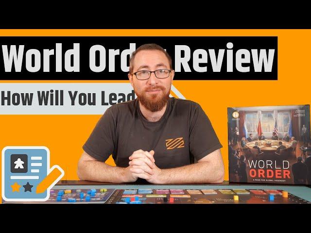 World Order Review - The Path To World Domination Is Through Cards & Cubes