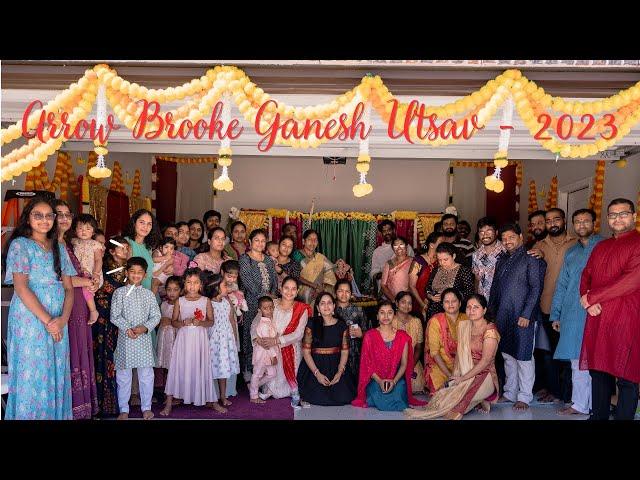 ArrowBrooke Ganesh Chaturdi Celebrations 2023 | Dallas, TX, USA | Lenscape Studios By VK