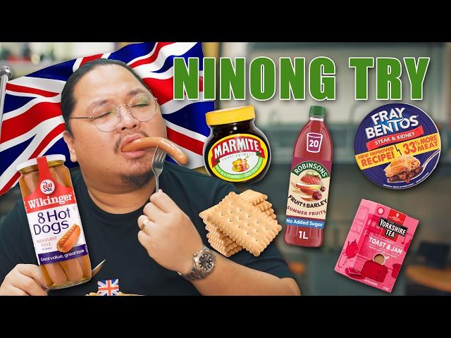 NINONG TRY: BRITISH FOOD | Ninong Ry