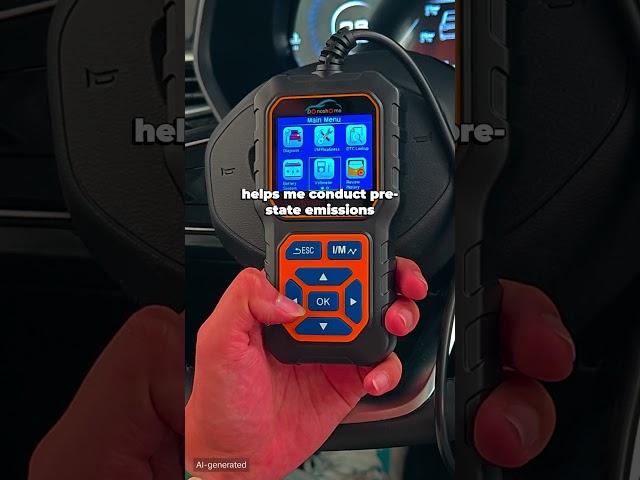 Effortless car diagnostics in car scene, DonosHome AT500,  #tiktok #automobile #obd