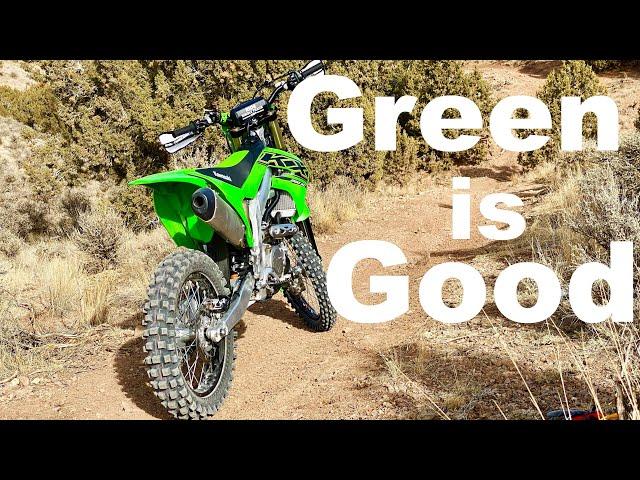 Green Is GOOD | 2021 KX 250X