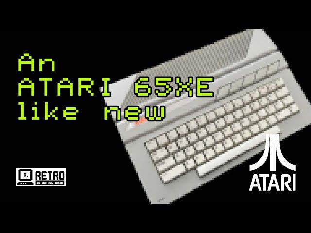 An ATARI 65XE like new #atari #atarixe #atari65xe #abbuc # refurbish #retrocomputing #8bit