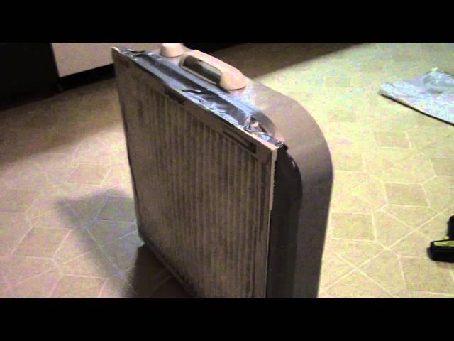 How to make a homemade air purifier / air cleaner