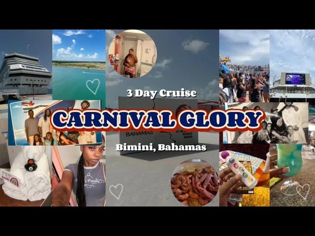 3 Day Cruise to Bahamas on Carnival Glory ️ #travelvlog  #bahamas  #carnivalcruise