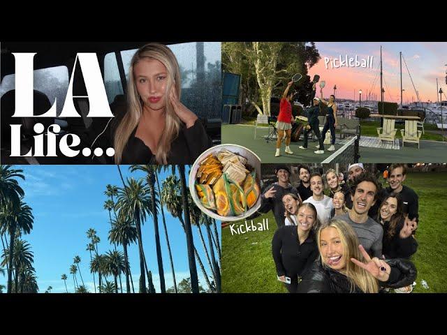 LA VLOG: Joining a Kickball League, New Morning Routine Habits & Putting Myself Out There