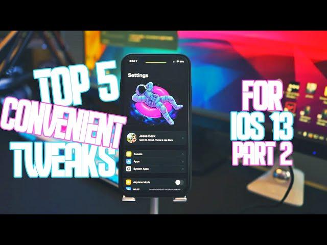 Top 5 Most Convenient FREE Jailbreak Tweaks for iOS 13 Part 2! Unc0ver 13.5 Compatible!