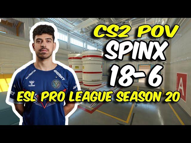 CS2 POV | Vitality Spinx (18/6) vs Eternal Fire (Nuke) @ ESL Pro League Season 20